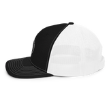 CGL Black & White Trucker Cap