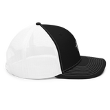 CGL Black & White Trucker Cap